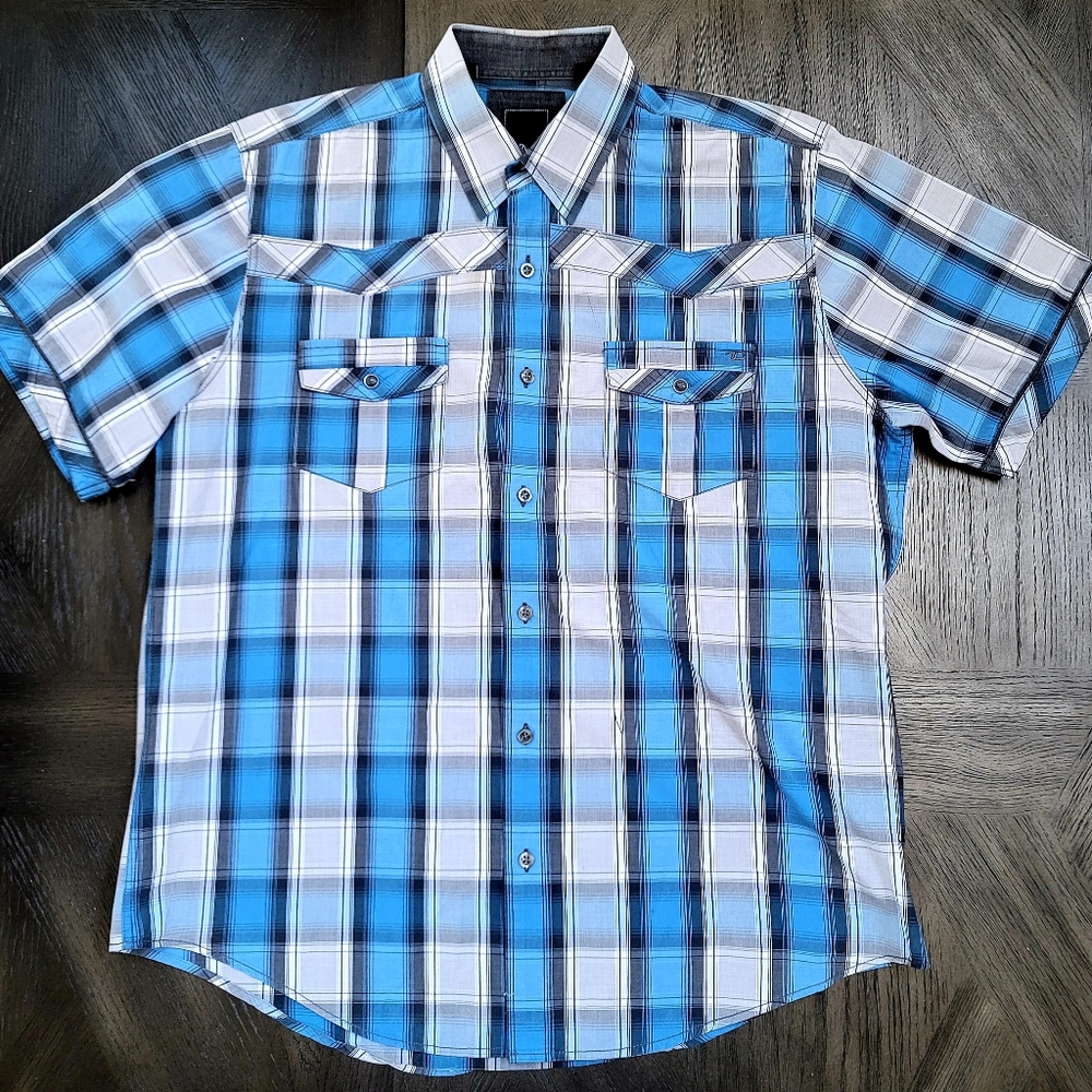 7 Diamonds collared button-up shirt size XL